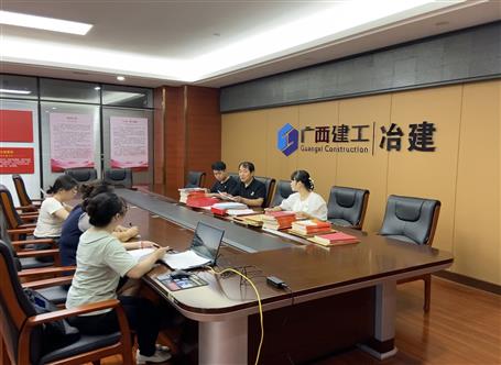 【“两个年”双提升】冶建公司党委开展2022年上半年党全发国际作检查