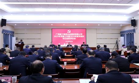 冶建公司2025年党全发国际作暨2024年度党组织书记述职评议会议召开